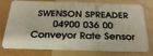 10844-0005a 0490003600 Dickey John New Swenson Spreader Conveyor Rate Sensor 10844-0005a 0490003600 Dickey John New Swenson Spreader Conveyor Rate Sensor
