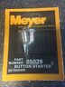 05029 Meyers Vintage Oem Snow Plow Button Starter Switch New Old 05029 Meyers Vintage Oem Snow Plow Button Starter Switch New Old