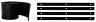 C-8.5-m-9-m-10 1309015 Buyers Products Meyer Snow Deflector Kit
