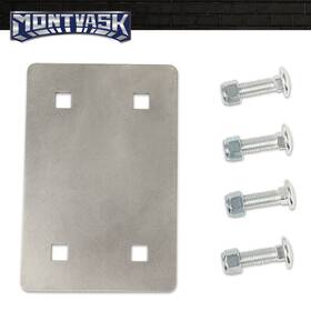 Mmo07268541 2014mmotor New Fit For Saltdogg Snowex Vibrator Mount Plate 80lb 200lb Tailgate Spreader