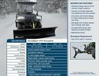 324-110 Snowbear Snowplow Fits Any Utv Hitch Deere Kubota