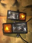 76272 Fisher Boss Myers Generic Plow Light Set Like New Condition