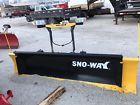99101019 Snow Plow New Deal Fell Thru Hyd Wings Down Press