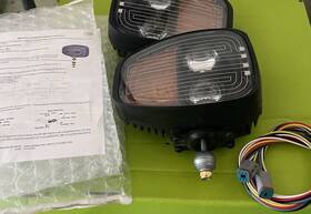 3830-12v Abl Lights Group 3800-12v Combination Led Heated Plow Light Kit