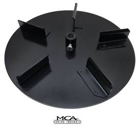 Aftermarket 75685-d6225 Snowex Western Fisher Steel Spinner 12 Inch With Bolt D6225 75685