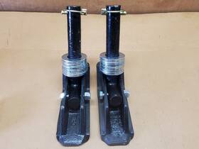 Am09126 Aftermarket Am Meyer Snow Plow Shoes/skids Feet Runner Assembly Pair Meyers 09126
