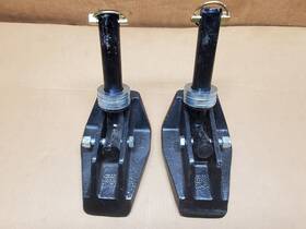 Am09592 Aftermarket Am Meyer 09592 Snow Plow Heavy Duty Shoe Assembly Pair Hm C St Blade Runner Skid