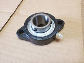 Am61164 Aftermarket Meyer 61164 Salt Spreader Spinner Bearing 1 Inch Id 2 Bolt Base Old Style 1.8 2.0