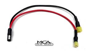 D6652 Aftermarket Snowex Harness Adapts Motors Spade Connector To 2-way Molded Sae