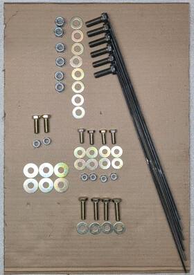 7157-21924 Aftermarket Fisher 7157 Snowplow Mount Bolt Kit Minute 21924 1994-2002 Dodge 1500 2500 3500