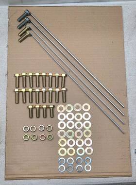 7159-1 Aftermarket Fisher 7159-2 22210 Snow Plow Mount Bolt Kit 67739 1999-2004 Ford F250 F350 Superduty