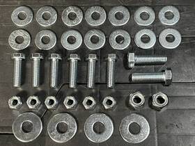 7161-26076 Aftermarket Fisher 7161 Snow Plow Mount Bolt Kit 99-02 Chevy/gmc 2500 3500 Minute Bag 26076