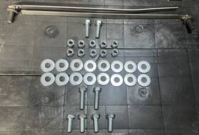 7168-68154 Aftermarket Fisher 7168 Snow Plow Mount Bolt Kit 03-06 Chevy/gmc 1500 68154 Minute 2 Bag