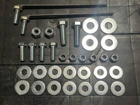 7169-28875 Aftermarket Fisher 7169 Snow Plow Mount Bolt Kit 01-10 Chevy/gmc 2500 3500 Minute Bag 28875