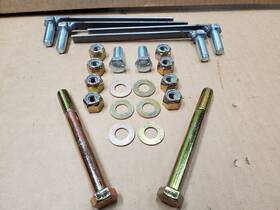 7182-1 Aftermarket Fisher 29359 Snow Plow Mount Bolt Kit 07-18 Chevy/gmc 1500 Minute 2 7182