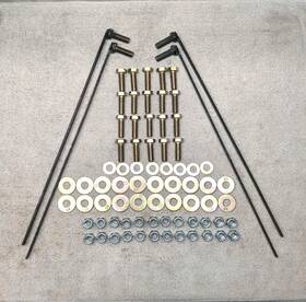 Aftermarket For Western 67739-67982 Snowex 67982 Snow Plow Mount Bolt Kit 67739 1999-2003 Ford F250 350