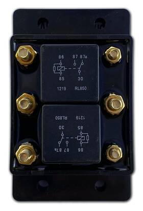 Atp0110 All Truck Products Relay For Tarp Or Winch Motor Snow Plow Lift - Forward Reverse Module