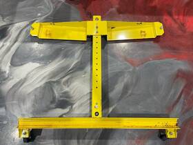 1530338 All Type Welding Snow Plow Cart / Dolly Quick Mount For Western