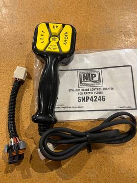 124578 Arctic New Snow Plow Hand Held Pistol Grip Controller 8 Pin Plug
