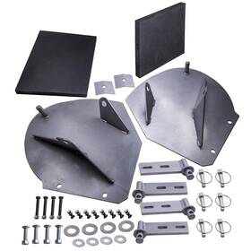 2sxe4c Bfo Heavy Duty Snow Plow Pro-wing Blade Extenders Extensions For Pw22 Meyer Western