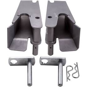 457623 Bfo Receiver Set For Western Snow Plows Mount Blades 67858 67859 Right And Left Hand