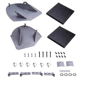9kpcmn Bfo Snow Plow Blade Wing Extensions Extenders Add Additional 20 Inch Width For Pw22