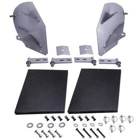 Avl6kc Bfo Heavy Duty Snow Plow Pro-wing Blade Extenders Extensions Assy Fit For Pw22