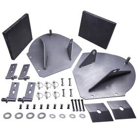 H7rmav Bfo Heavy Duty Snow Plow Pro-wing Blade Extenders Extensions Fit For Pw22
