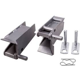 Ljd1bh Bfo Replacement Snow Plow Mounting Pocket Receivers For 67858 42496 67859 42497