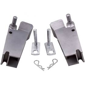 Lji953 Bfo Two Receivers Mounting Pockets For Western Snow Plow 67858 42496 67859 42497