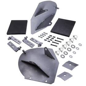 Lwe9of Bfo New Heavy-duty Snow Plow Pro-wing Blade Extenders Extensions Fit For Pw22