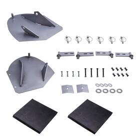 P0q5aj Bfo Universal Snow Plow Pro-wing Blade Extenders Extensions For Pw22