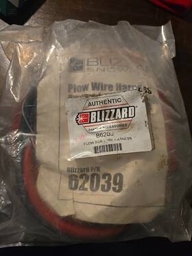 62039 Blizzard Plow Side Wiring For