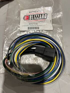 B62108 Blizzard 6 Pin Truck Side Repair Harness Kit 780 Power Hitch 62108