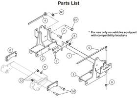 33885 Blizzard Plows 2010-18 Dodge Truck 2500 3500 Power Hitch 2