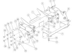 B35028 Blizzard Plows 1998-2004 Nissan Frontier Power Hitch 680lt 720lt