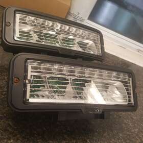 5865340 Boss Led Snow Plow Lights Right And Left- Used Item With No Reserve