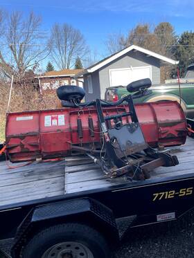 B9793 Boss Super Duty 8.6 Plow Used