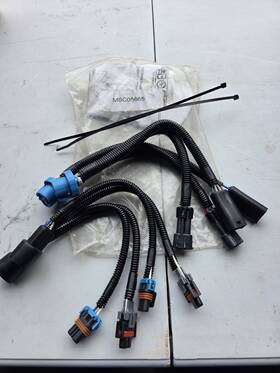 Msc05665 Boss Genuine Oem Plow 13-pin Headlamp Adapter Harness For 2007-2013 Toyota Tundra