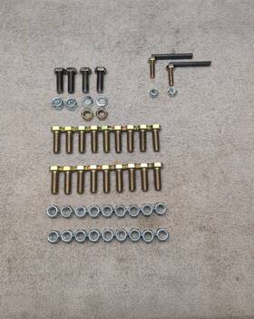 Lta09163b Boss Hdw09174 Snow Plow Mount Bolt Kit Rt3 2009-2014 Ford F150 Only
