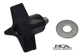 Hdw14535 Boss Hdw14016 Oem Vbx Threaded Knob 5/16-18 And 5/16 X 7/8 S.s. Washer