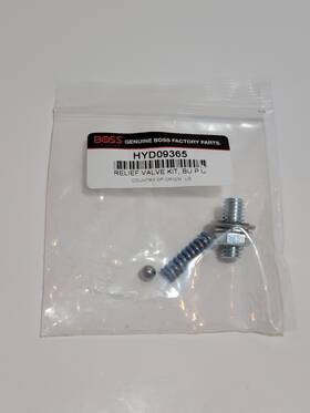 Hyd09365 Boss Snowplow Genuine Relief Valve Kit - 2 000psi