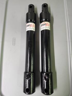 Boss Hydo7130 2 Smart Lock Hydraulic Angle Cylinders Excellent Condition