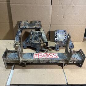 Lta05430 Boss Snow Plow Undercarriage Push Plates 2004 To 2008 Ford F-150 Part#