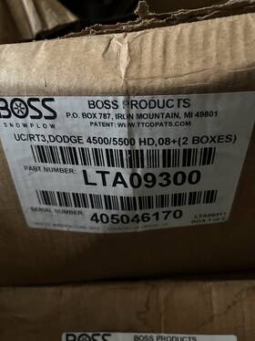 Lta09300 Boss Undercarriage For 2008 To 2018 Dodge 4500 5500