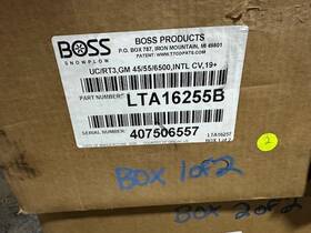 Lta16255b Boss Snowplow Mount #lta16255b Uc/rt3 Gm 45/55/6500 Intl Cv 2019-2020