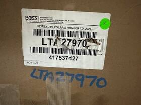 Lta27970 Boss Snowplow Mount #lta27970 Uc/rt3 Utv Polaris Ranger Xd 2024