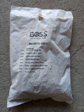 Msc03734 Boss Bolt Kit Snow Defl 01565