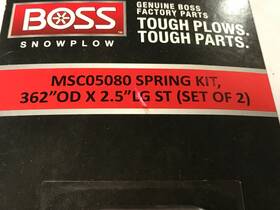 Msc05080 Boss Spring Kit Set Of 2 2.362od X 2.5lg