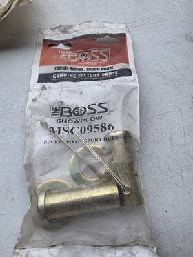 Msc09586 Boss Part # - Coupler Pivot Pin Kit